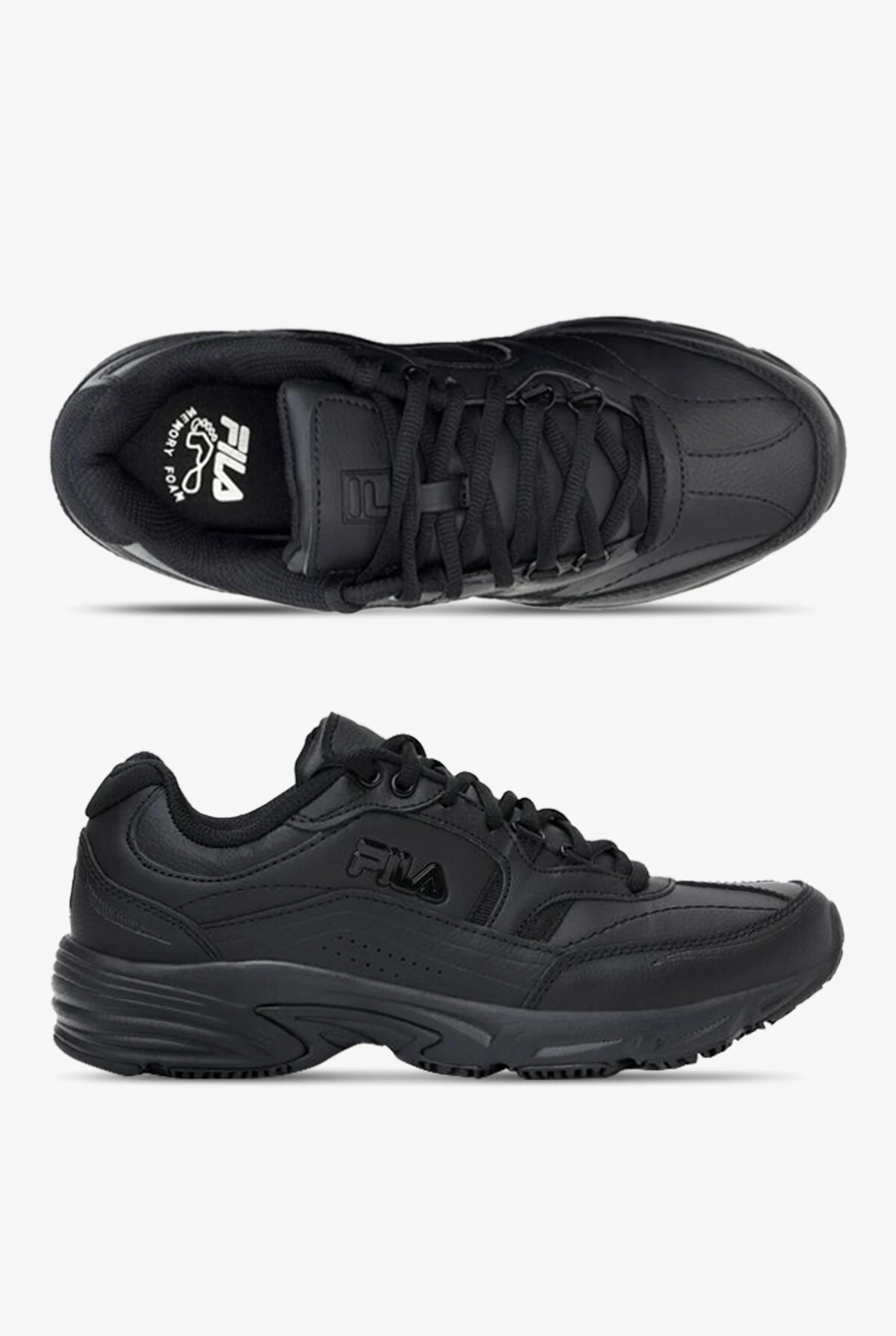 FILA Men's Memory Workshift Athletic Lace Up Shoes