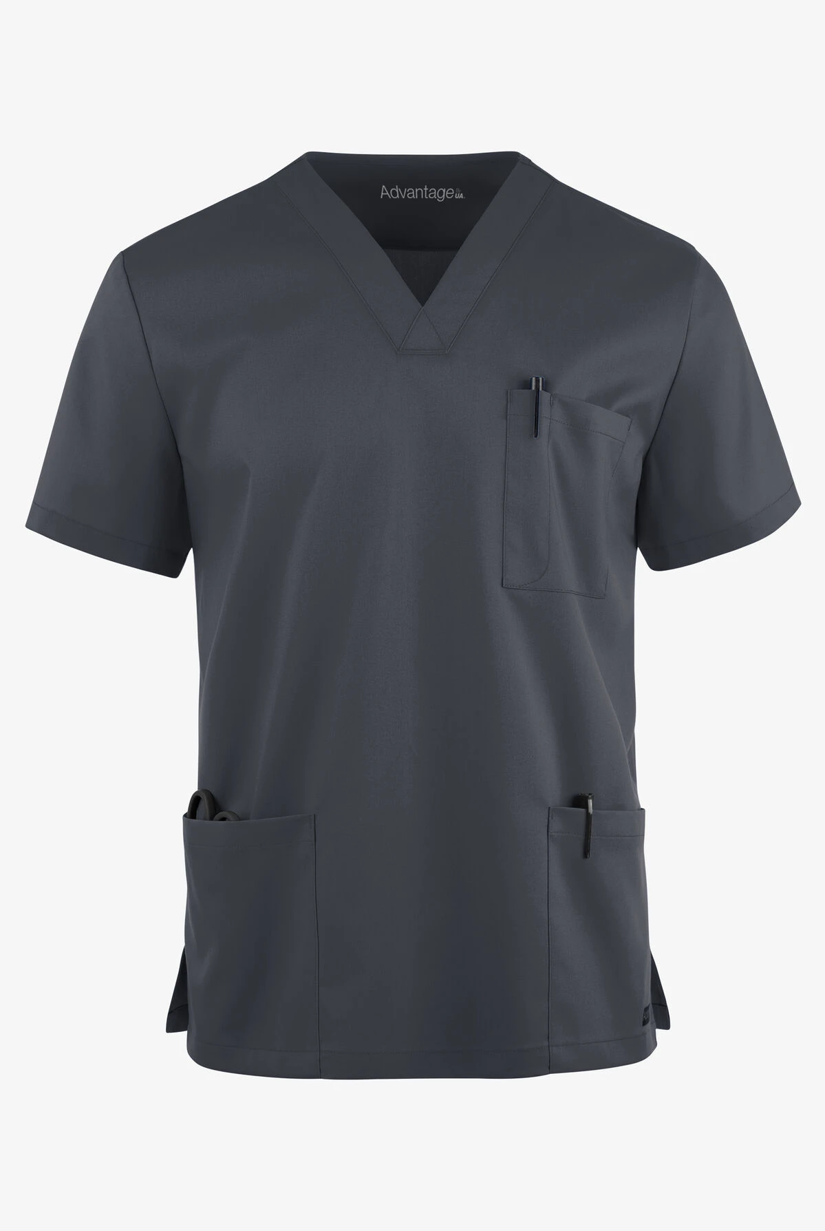 UA Advantage STRETCH Men's 6-Pocket V-Neck Scrub Top
