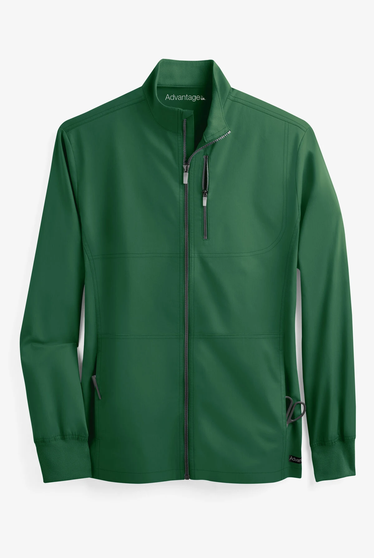 UA Butter-Soft STRETCH Men's 4-Pocket Zip Front Scrub Jacket