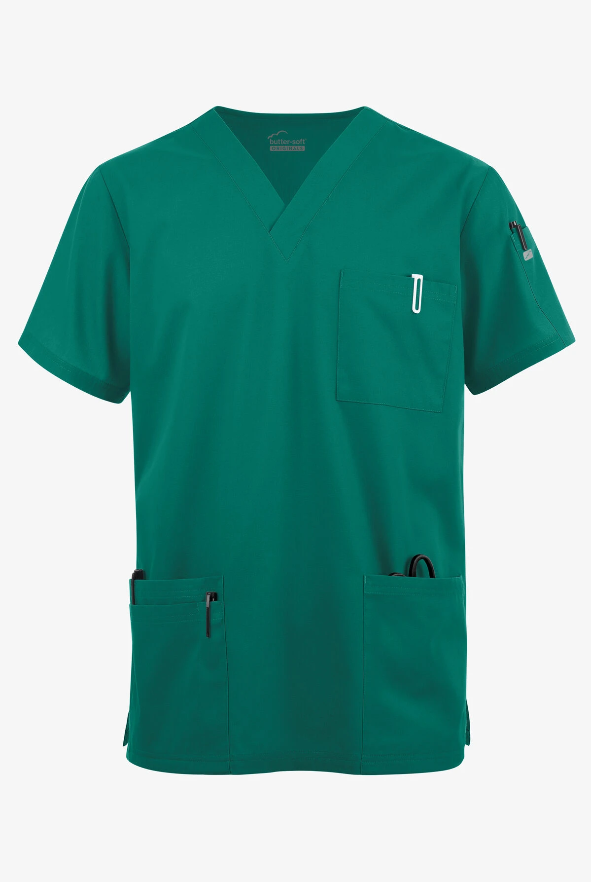 Butter-Soft Originals Men's 6-Pocket V-Neck Scrub Top