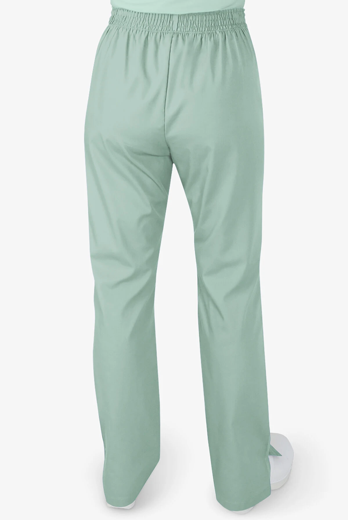 UA Butter-Soft STRETCH Women's 2-Pocket Flat Front With Back Elastic Scrub Pants - Image 3