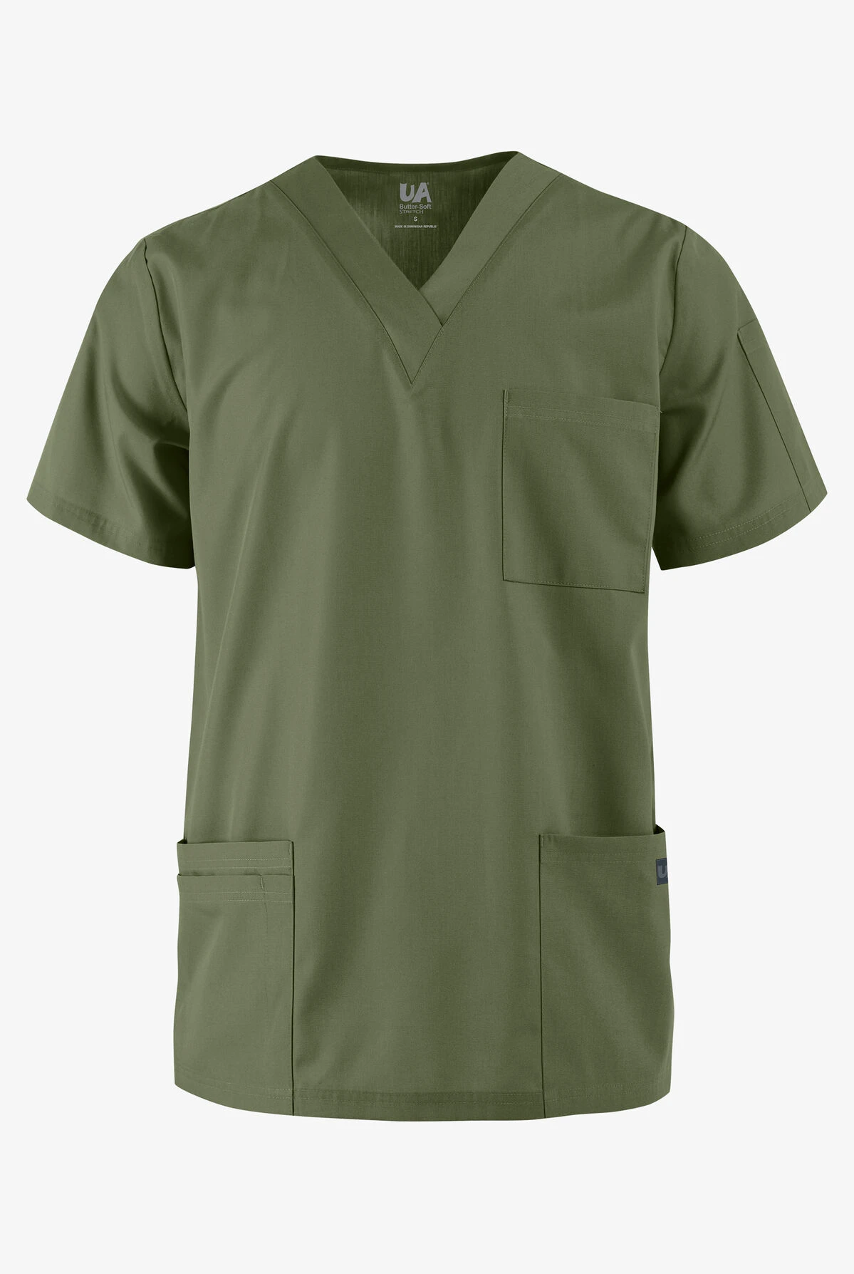 UA Butter-Soft STRETCH Men's 5-Pocket V-Neck Scrub Top