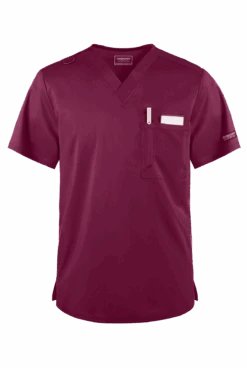 Cherokee Workwear Revolution Unisex 1-Pocket STRETCH V-Neck Scrub Top