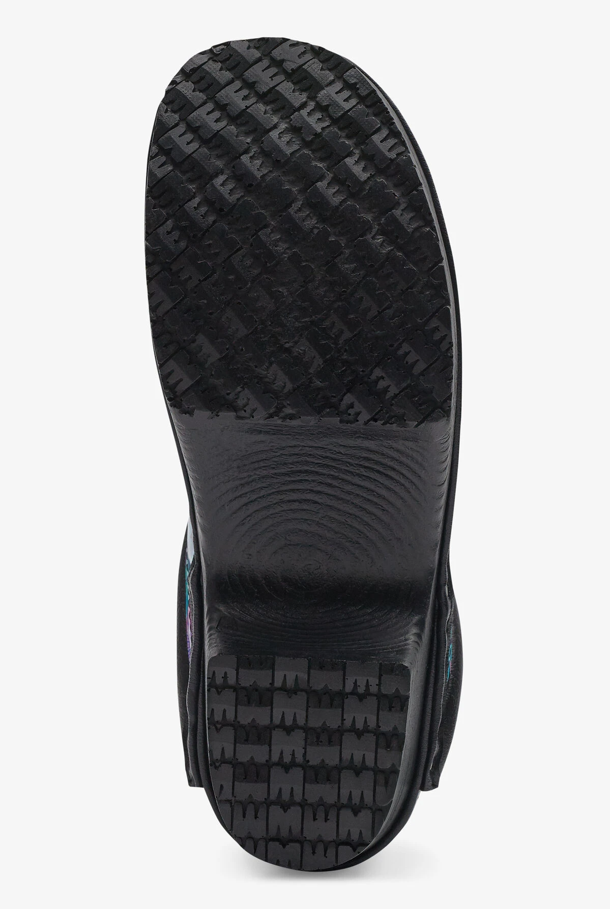 C&C Sweden Women's Floral Luau Black Patent Leather Nursing Clogs - Image 6