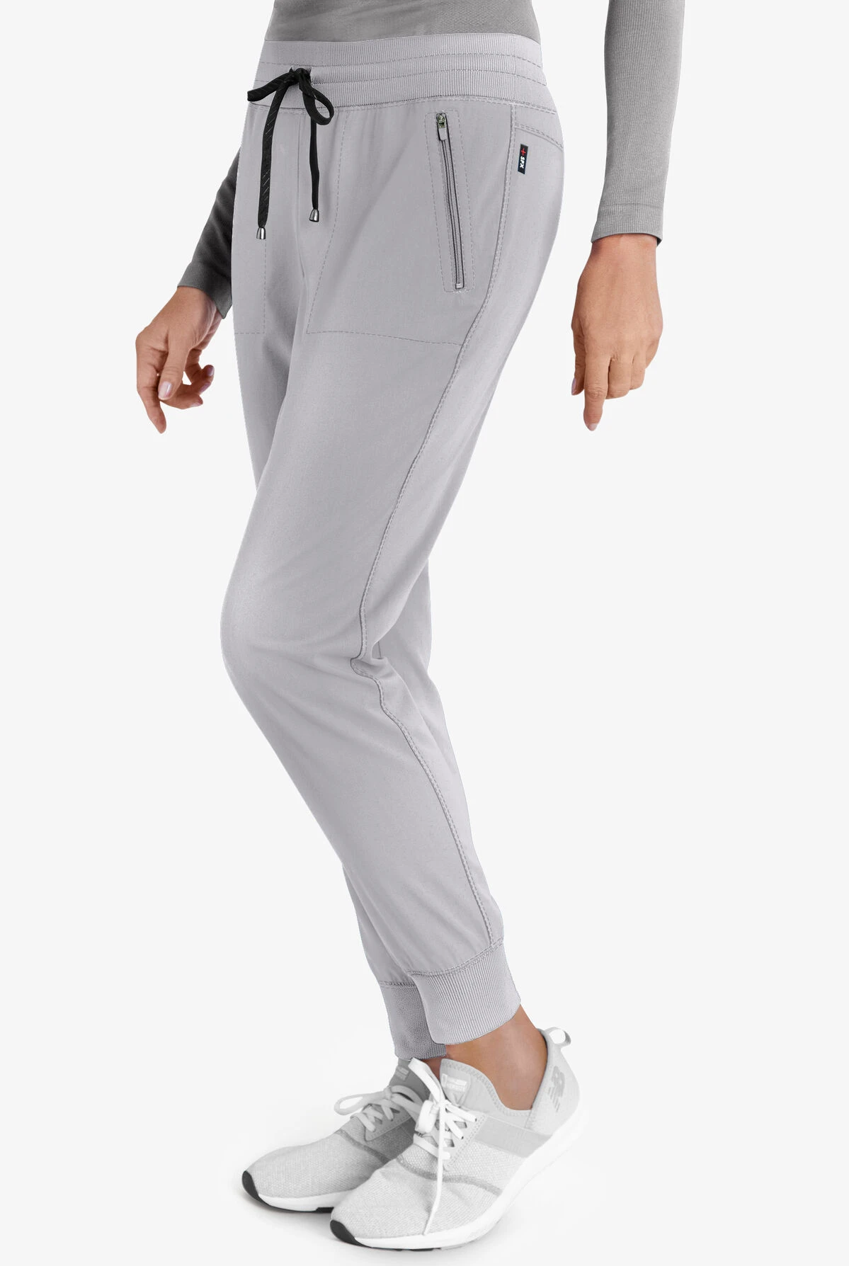 Grey's Anatomy™ By Barco Spandex STRETCH Eden Women's 5-Pocket Cargo Jogger Scrub Pants - Petite - Image 3