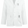 Healing Hands White Coat Minimalist Men's 30 ½" 5-Pocket STRETCH Lab Coat