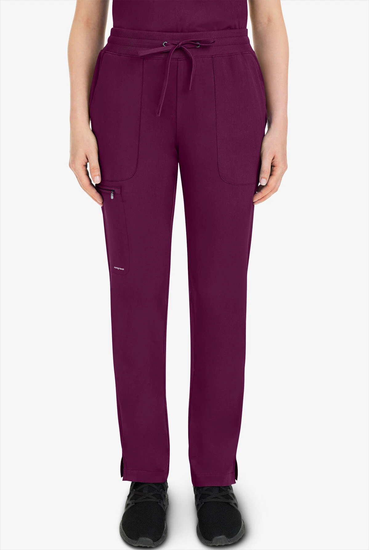 HH Works By Healing Hands Raine Women's 5-Pocket STRETCH Drawstring Pant - Petite