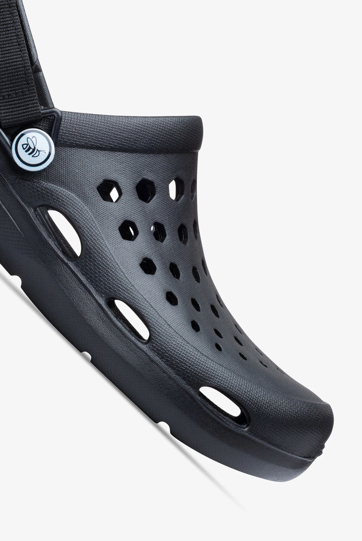 Joybees Unisex Modern Black Clog - Image 3