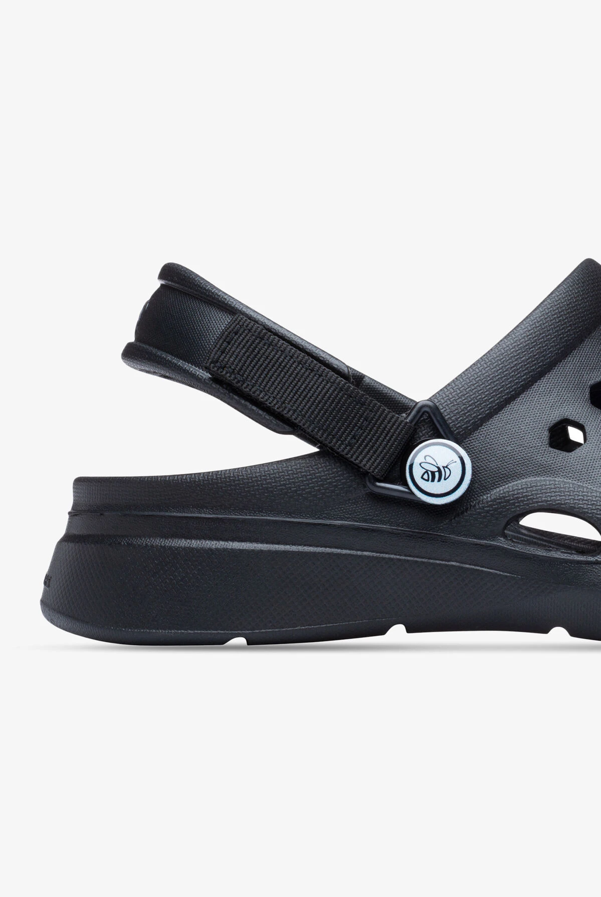 Joybees Unisex Modern Black Clog - Image 4