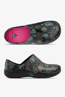 Anywear Women's Journey Paisley Parlay Slip On Nursing Shoes
