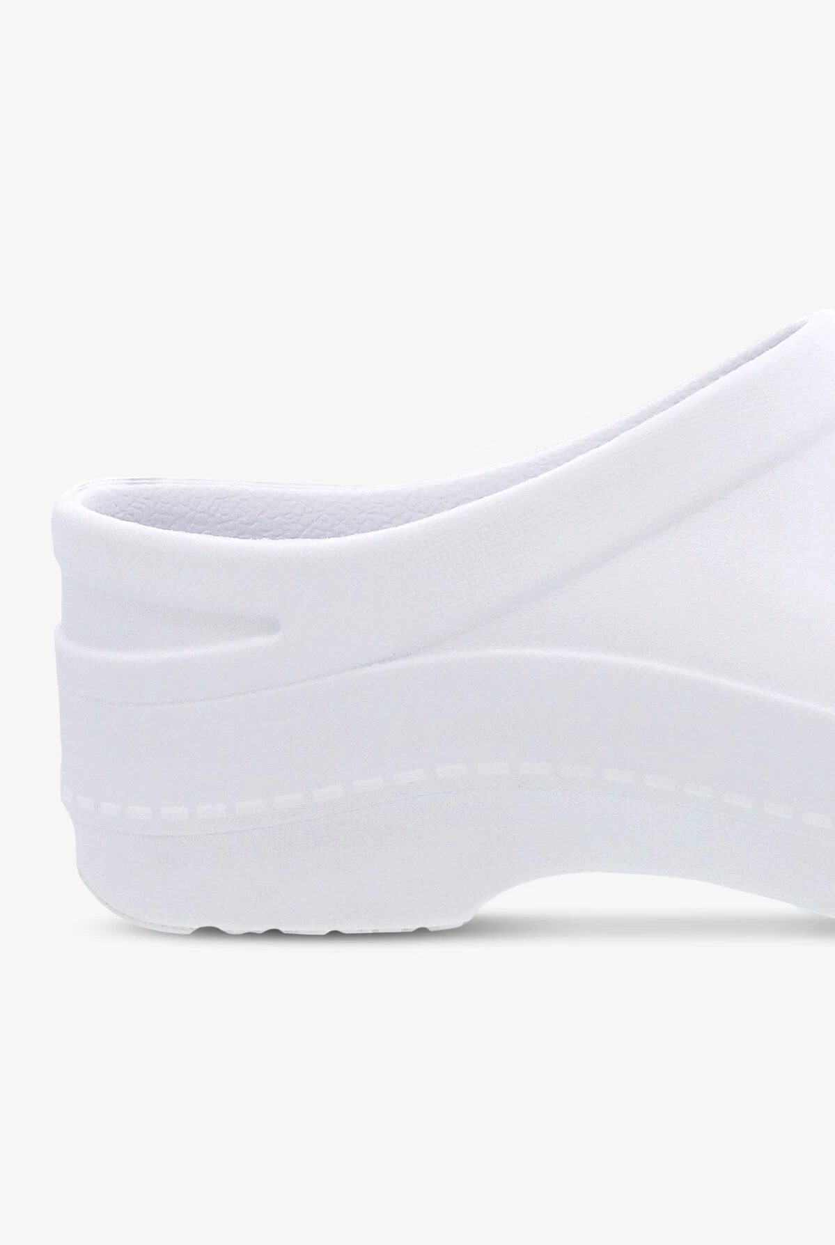 Dansko Women's Kaci SR White Backless Clogs - Image 4