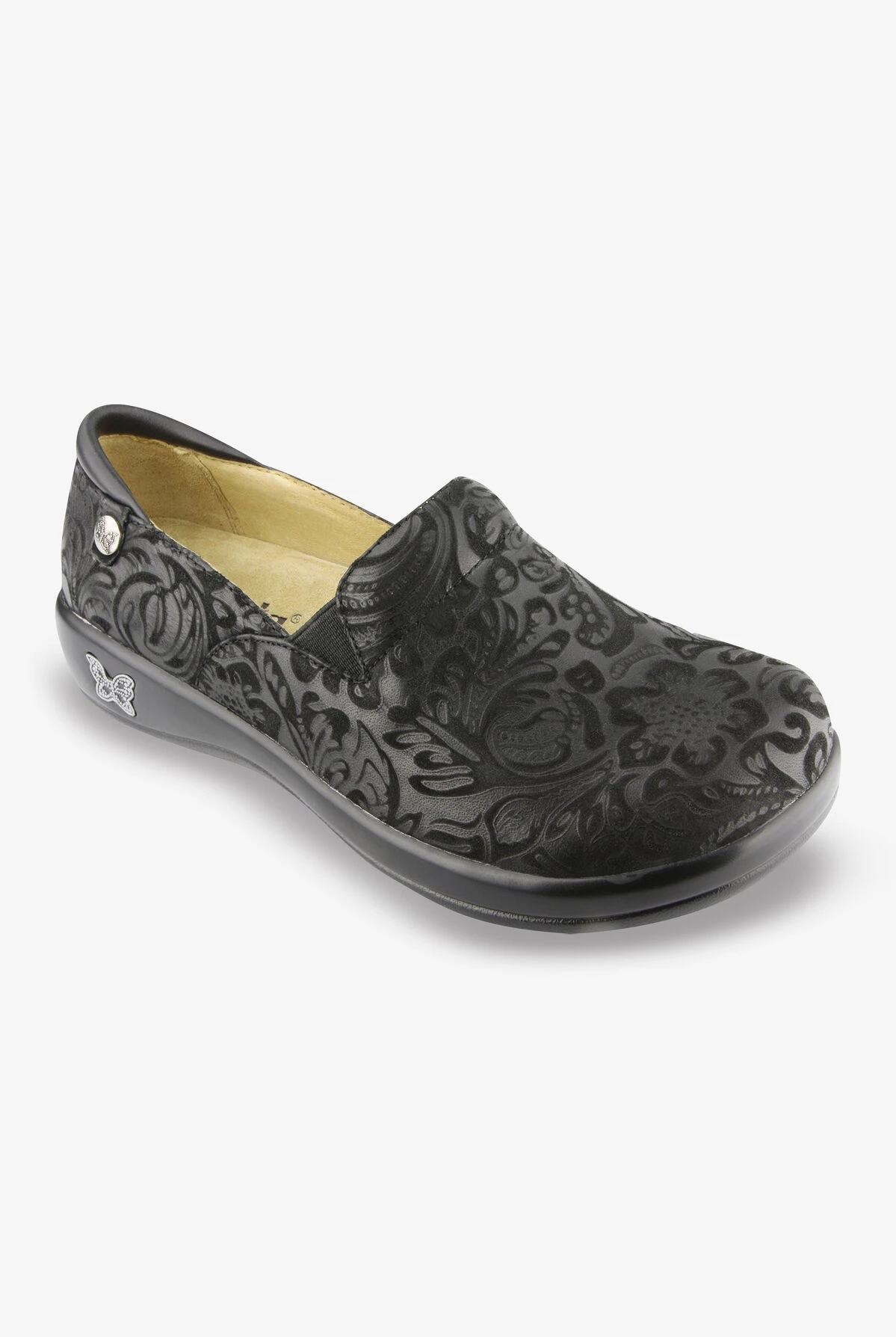 Alegria Women's Keli Embossed Paisley Nursing Slip On Shoes - Image 3