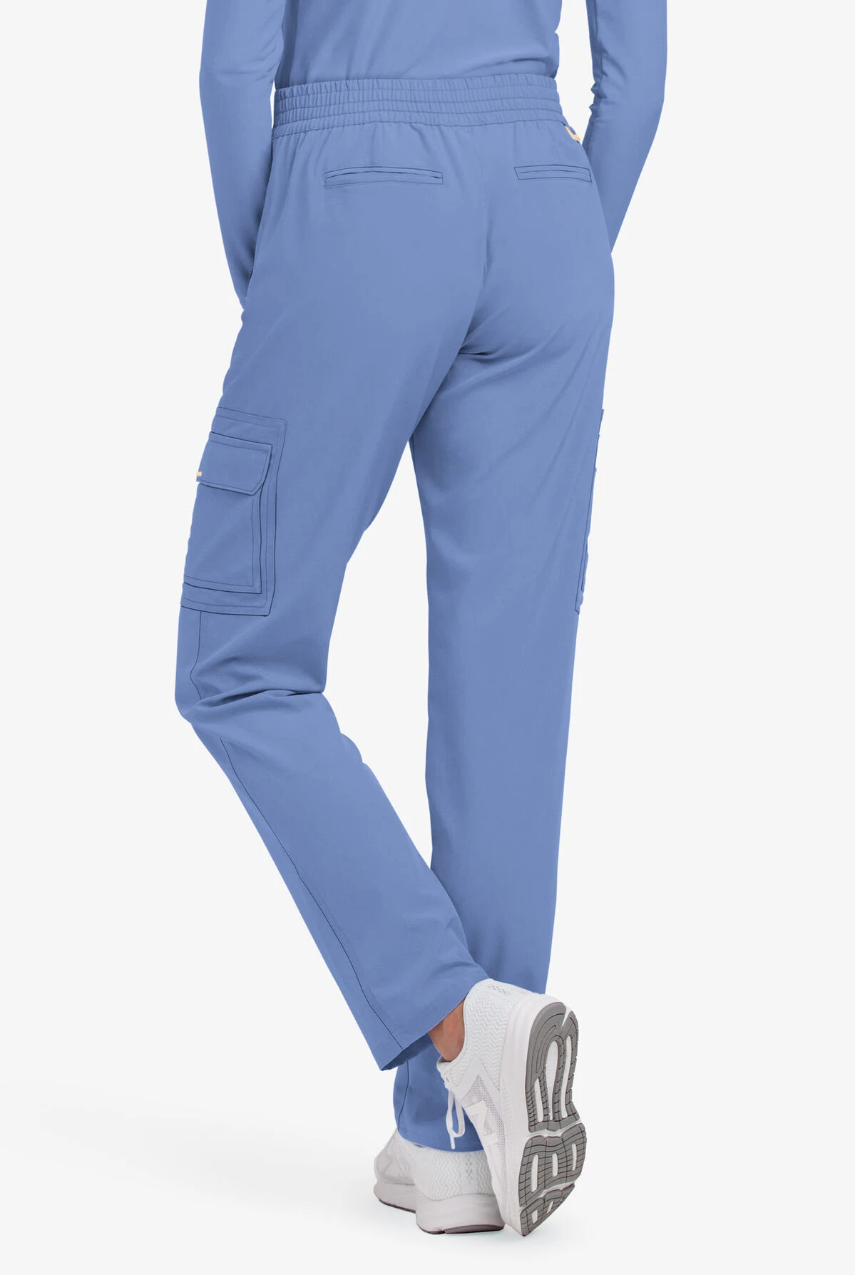 Lauderdale By UA Datura Women's 6-Pocket Cargo STRETCH Scrub Pants - Petite - Image 2