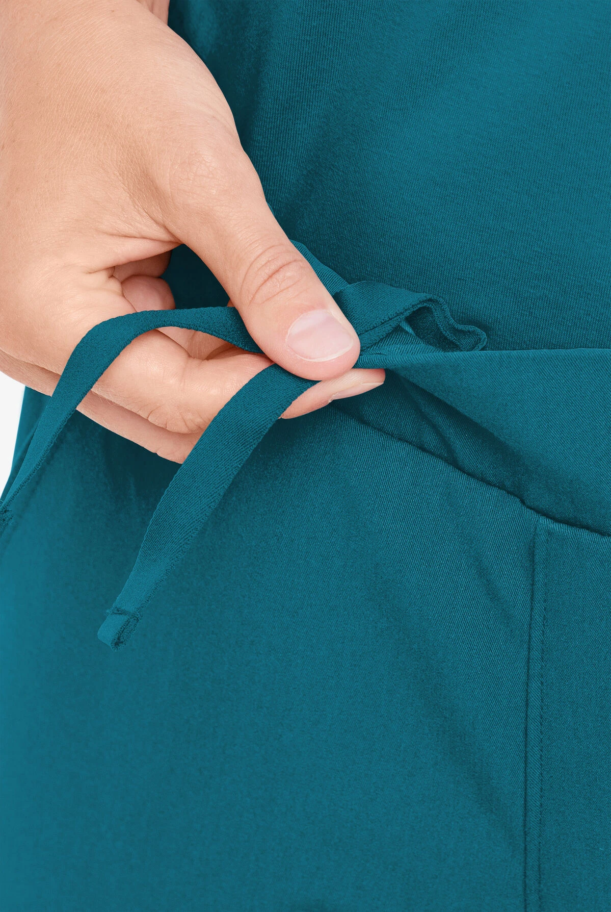 MOVEMENT By Butter-Soft Vega Women's 5-Pocket Flat Front Jogger STRETCH Scrub Pants - Petite - Image 3