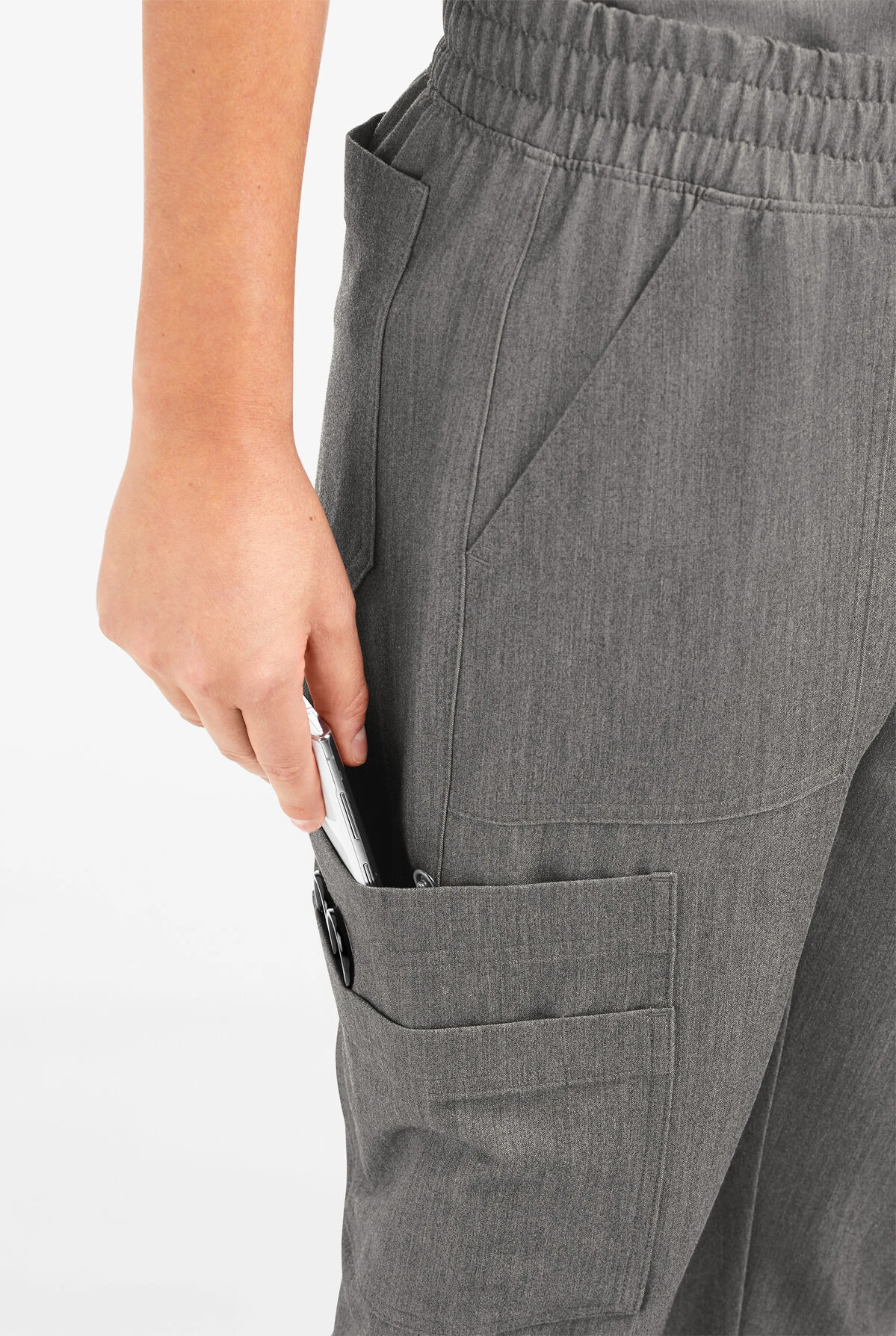 Movement By Butter-Soft Cephei Women's 11-Pocket Jogger Scrub Pants - Petite - Image 2