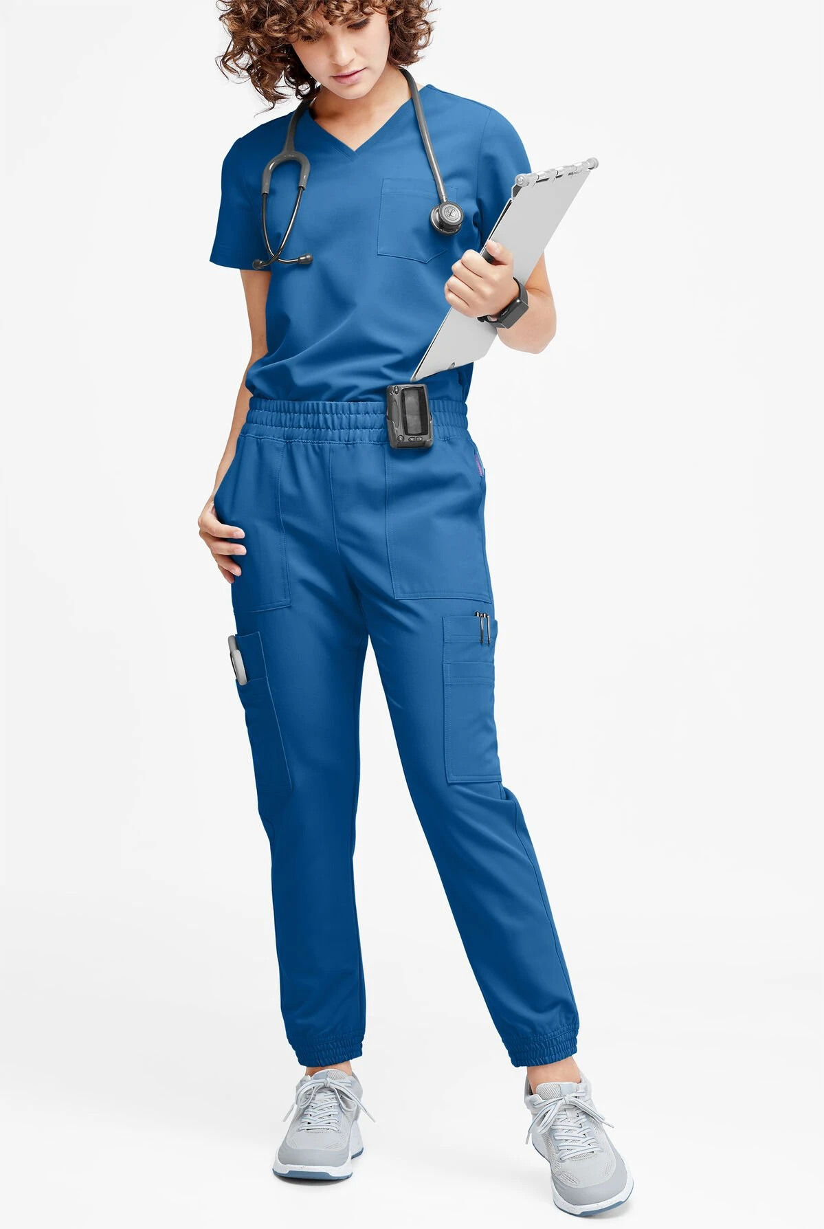 Movement By Butter-Soft Cephei Women's 11-Pocket Jogger Scrub Pants - Image 4