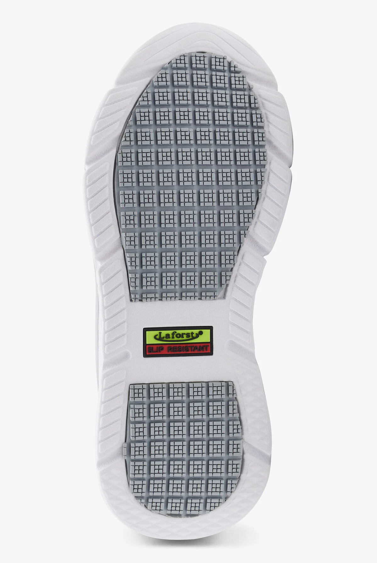 LaForst Men's Extreme Comfort Heart Beat Gray Athletic Lace Up Nursing Shoes - Image 6