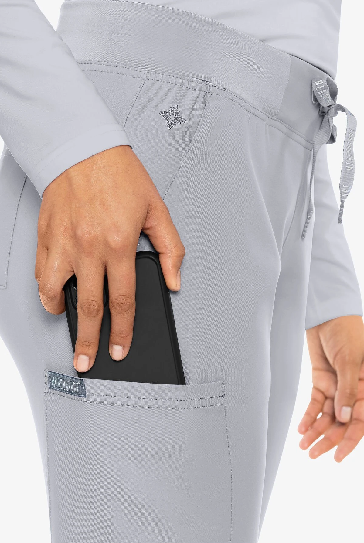 Med Couture Insight Women's 6-Pocket Cargo Jogger Scrub Pants - Image 2