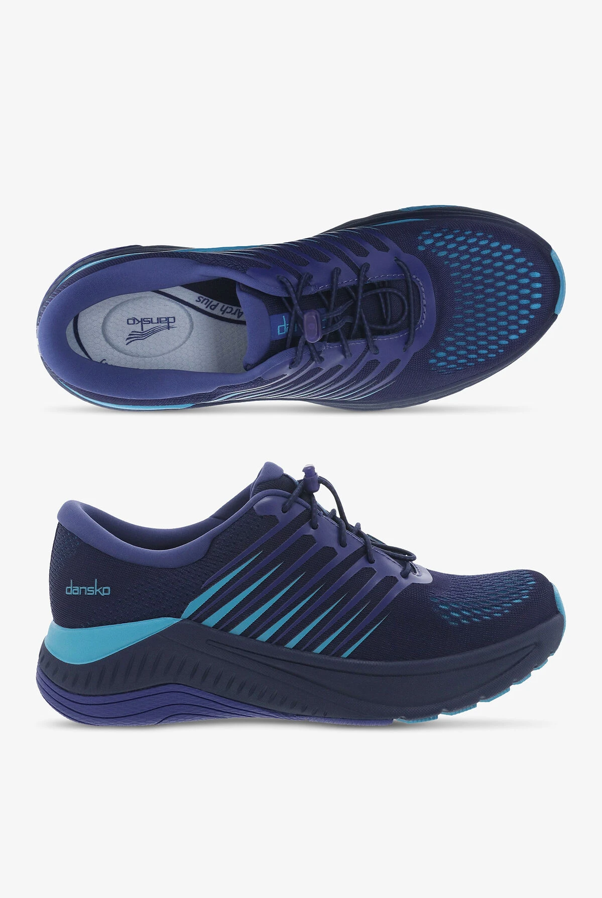 Dansko Women's Penni Indigo Athletic Lace Up Nursing Shoes