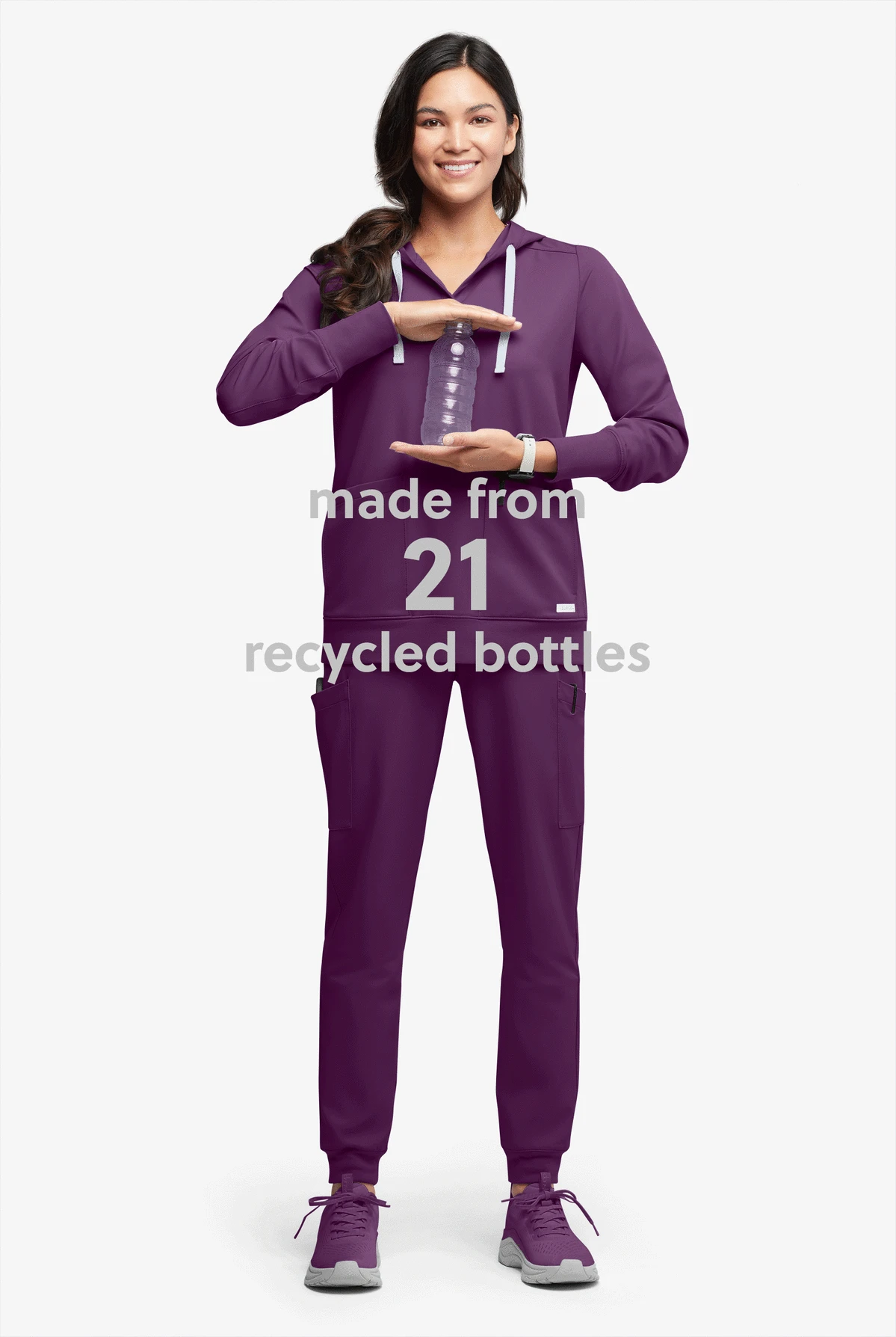 ReSurge Jasper Women's 4-Pocket Long Sleeve Pullover Hoodie - Image 5