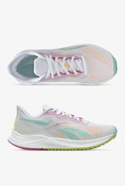 Reebok Women's Floatride Energy 3.0 White/Pixel Mint Athletic Lace Up Nursing Shoes