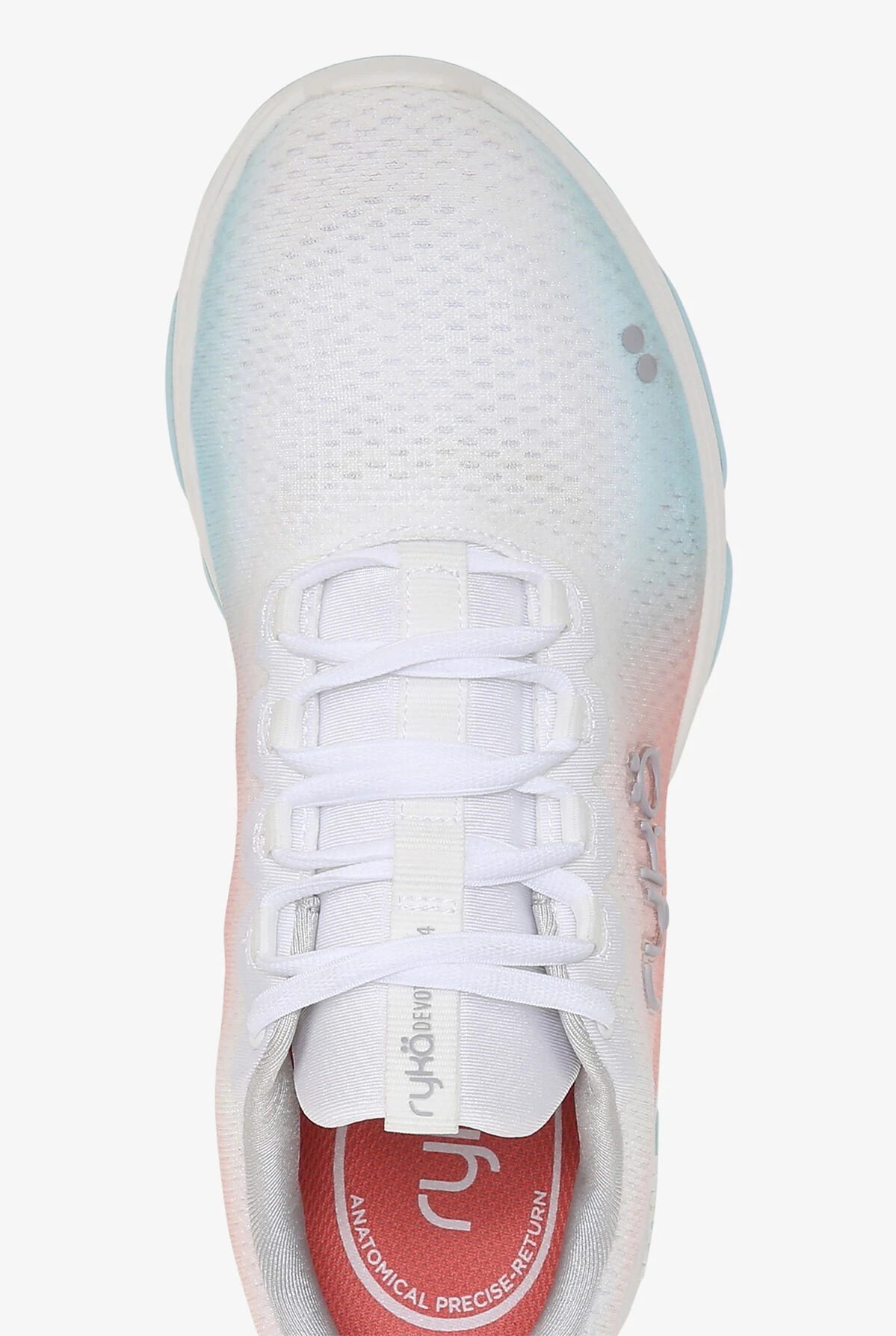 Ryka Women's Devotion Plus 4 Brilliant White Athletic Lace Up Nursing Shoes - Image 2