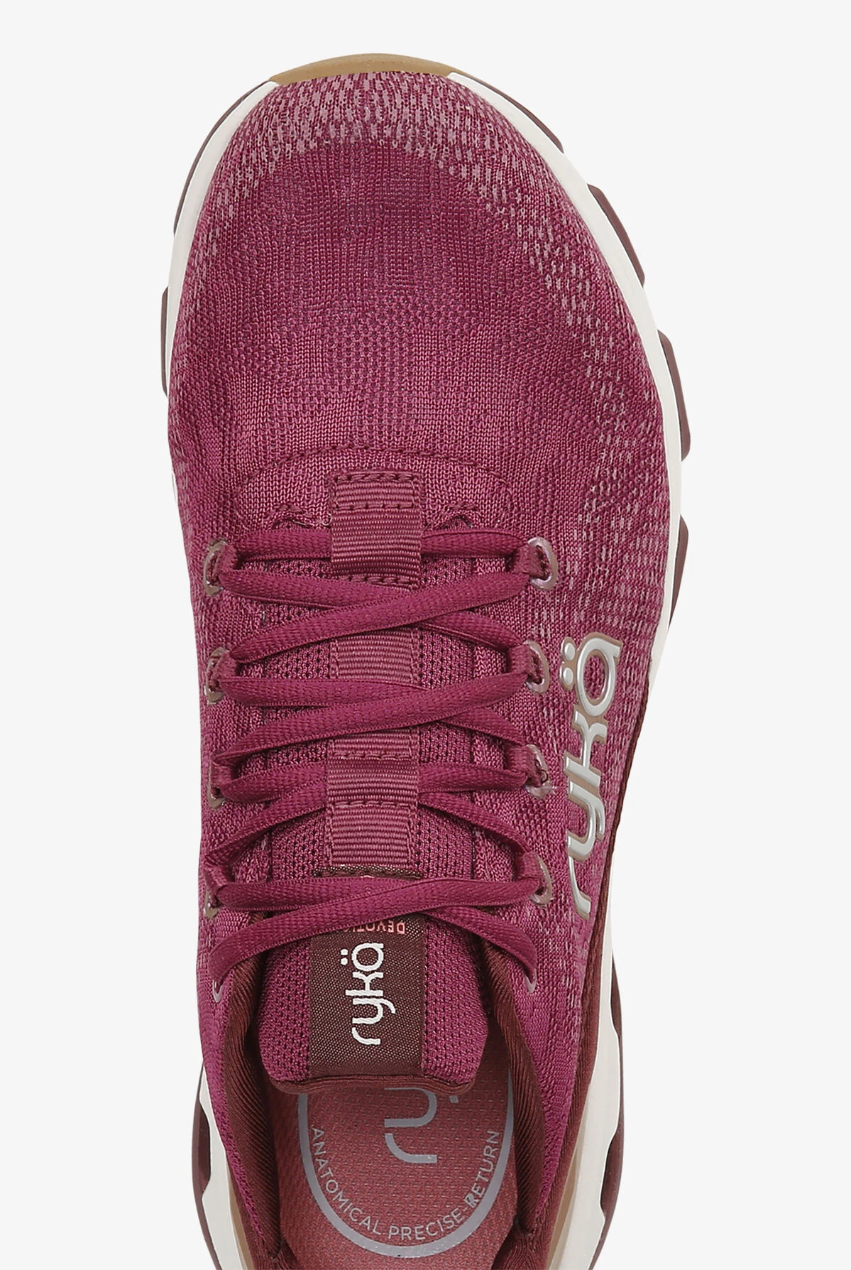 Ryka Women's Devotion X Berry Pink Athletic Lace Up Nursing Shoes - Image 2