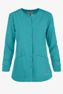 Skechers By Barco Stability Women's 2-Pocket STRETCH Warm-Up Scrub Jacket