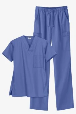 Strictly Scrubs Unisex 7- Pocket Cargo Scrub Set