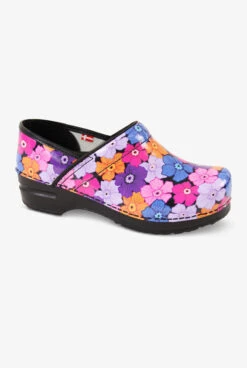 Sanita Women's Smart Step Melrose Patent Leather Nursing Clogs