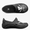 Anywear Unisex Streak Skull Crossed Slip On Shoes