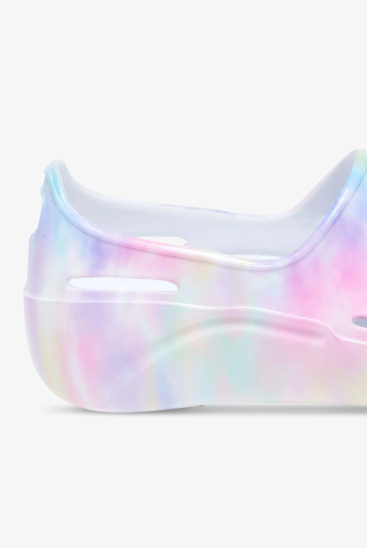 Anywear Unisex Streak Watercolor Rainbow Slip On Nursing Shoes - Image 4