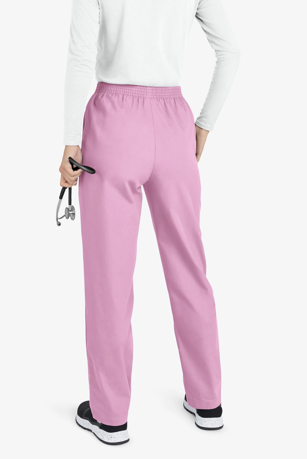 Butter-Soft Core Scrubs By UA™ Women's 2-Pocket Tapered Elastic Waist Pants - Petite - Image 4