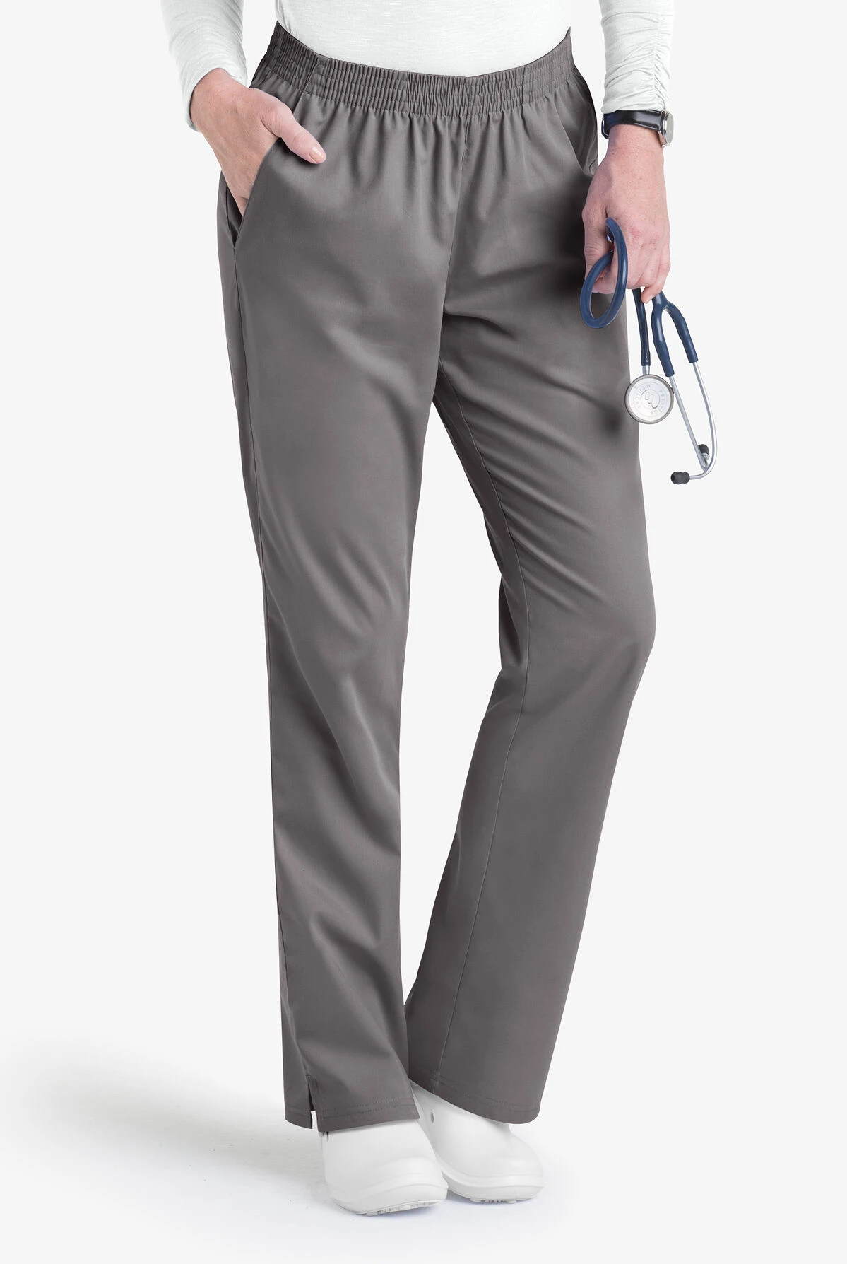 Butter-Soft Core By UA™ Women's 2-Pocket Full Elastic Waist Scrub Pants - Petite