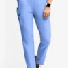 WhisperLite Semira Women's 11-Pocket Yoga-Inspired Cargo Scrub Pants - Petite