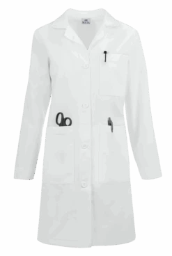 White Swan Meta Women's 37" 6-Pocket Lab Coat